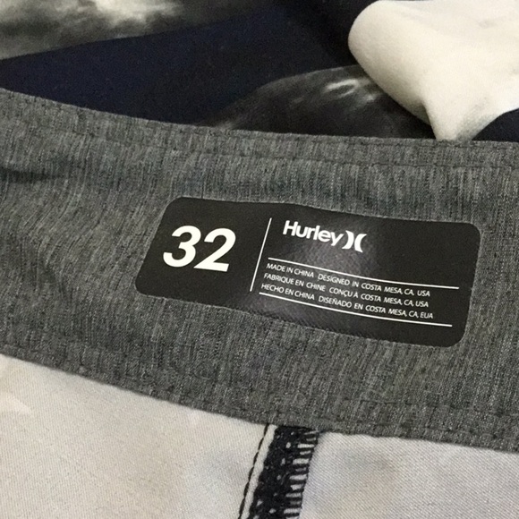 Men's Hurley Phantom Patriot USA Flag Board Shorts - Picture 8 of 8